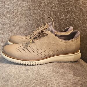 Men's 2.ZEROGRAND LINED LASER WINGTIP OXFORD